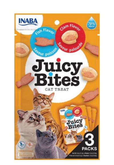Juicy Bites Fish & Clam Flavor