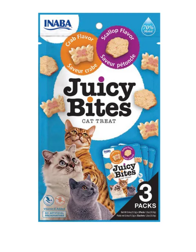 Juicy Bites Scallop & Crab Flavor