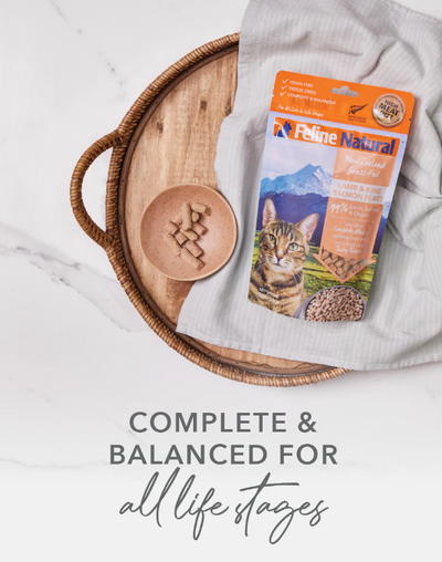 Feline Natural™ Lamb & King Salmon Feast Freeze-Dried Food