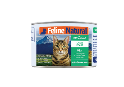 Feline Natural™ Lamb Feast Canned Food, 6oz