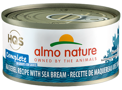 Almo Nature Complete - Mackerel with Sea Bream in Gravy, 2.47oz