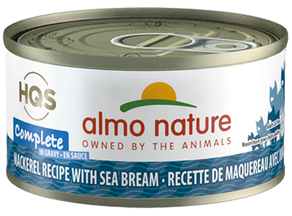Almo Nature Complete - Mackerel with Sea Bream in Gravy, 2.47oz