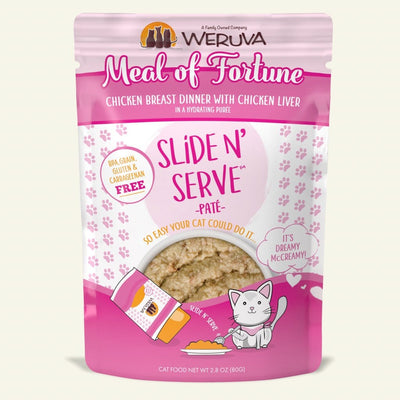 Weruva Meal of Fortune Chicken Breast Dinner With Chicken Liver - Slide N' Serve Paté (2 sizes)