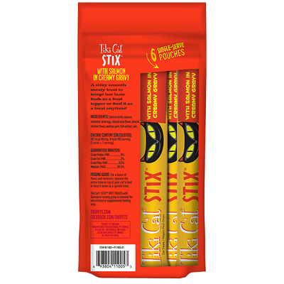 Tiki Cat® Stix™ Salmon, 3oz