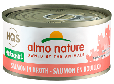 Almo Nature Natural - Salmon in Broth, 2.47oz