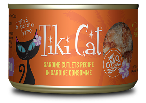 Tiki Cat® Grill™ Sardine Cutlets in Sardine Consomme