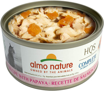 Almo Nature Complete - Salmon with Papaya in Gravy, 2.47oz