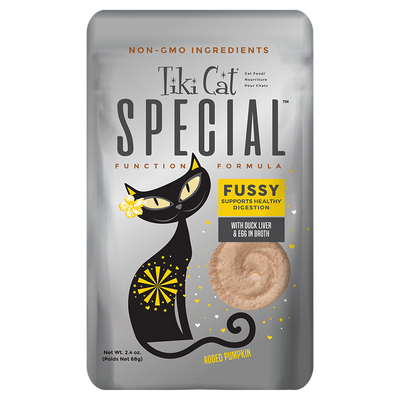 Tiki Cat® Special™ FUSSY with Duck Liver & Egg in Broth, 2.4oz