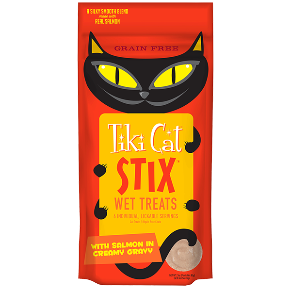Tiki Cat® Stix™ Salmon, 3oz