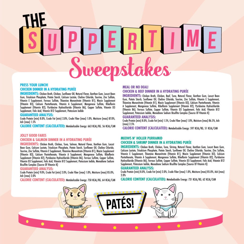 Weruva Suppertime Sweepstakes - Paté Variety Pack, 3oz cans (12 pack)