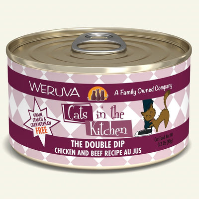 Weruva The Double Dip Chicken and Beef Recipe Au Jus (2 sizes)