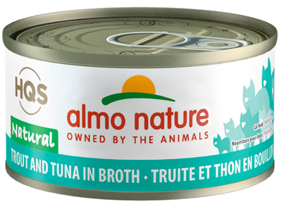 Almo Nature Natural - Trout and Tuna in Broth, 2.47oz