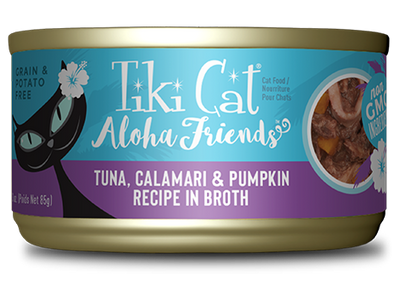 Tiki Cat® Aloha Friends™ Tuna, Calamari & Pumpkin