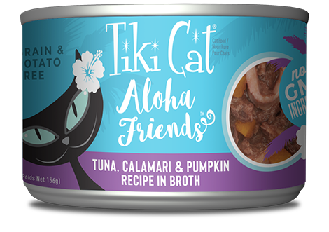 Tiki Cat® Aloha Friends™ Tuna, Calamari & Pumpkin