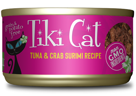 Tiki Cat® Lanai Grill™ Tuna & Crab Surimi