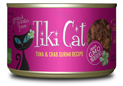 Tiki Cat® Lanai Grill™ Tuna & Crab Surimi