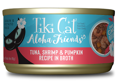 Tiki Cat® Aloha Friends™ Tuna, Shrimp & Pumpkin