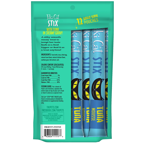 Tiki Cat® Stix™ Tuna, 3oz
