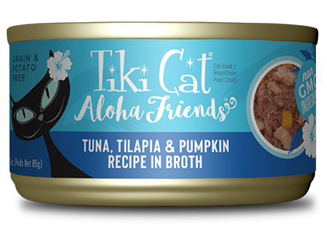 Tiki Cat® Aloha Friends™ Tuna, Tilapia & Pumpkin