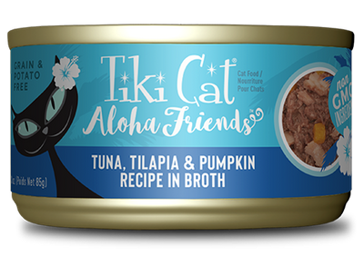 Tiki Cat® Aloha Friends™ Tuna, Tilapia & Pumpkin