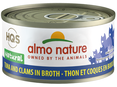 Almo Nature Natural - Tuna and Clams in Broth, 2.47oz