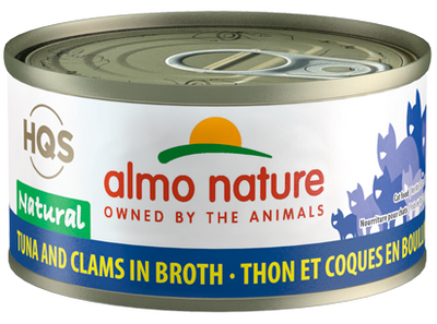 Almo Nature Natural - Tuna and Clams in Broth, 2.47oz