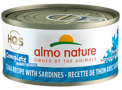 Almo Nature Complete - Tuna with Sardines in Gravy, 2.47oz