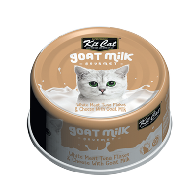 White Meat Tuna Flakes and Cheese with Goat Milk