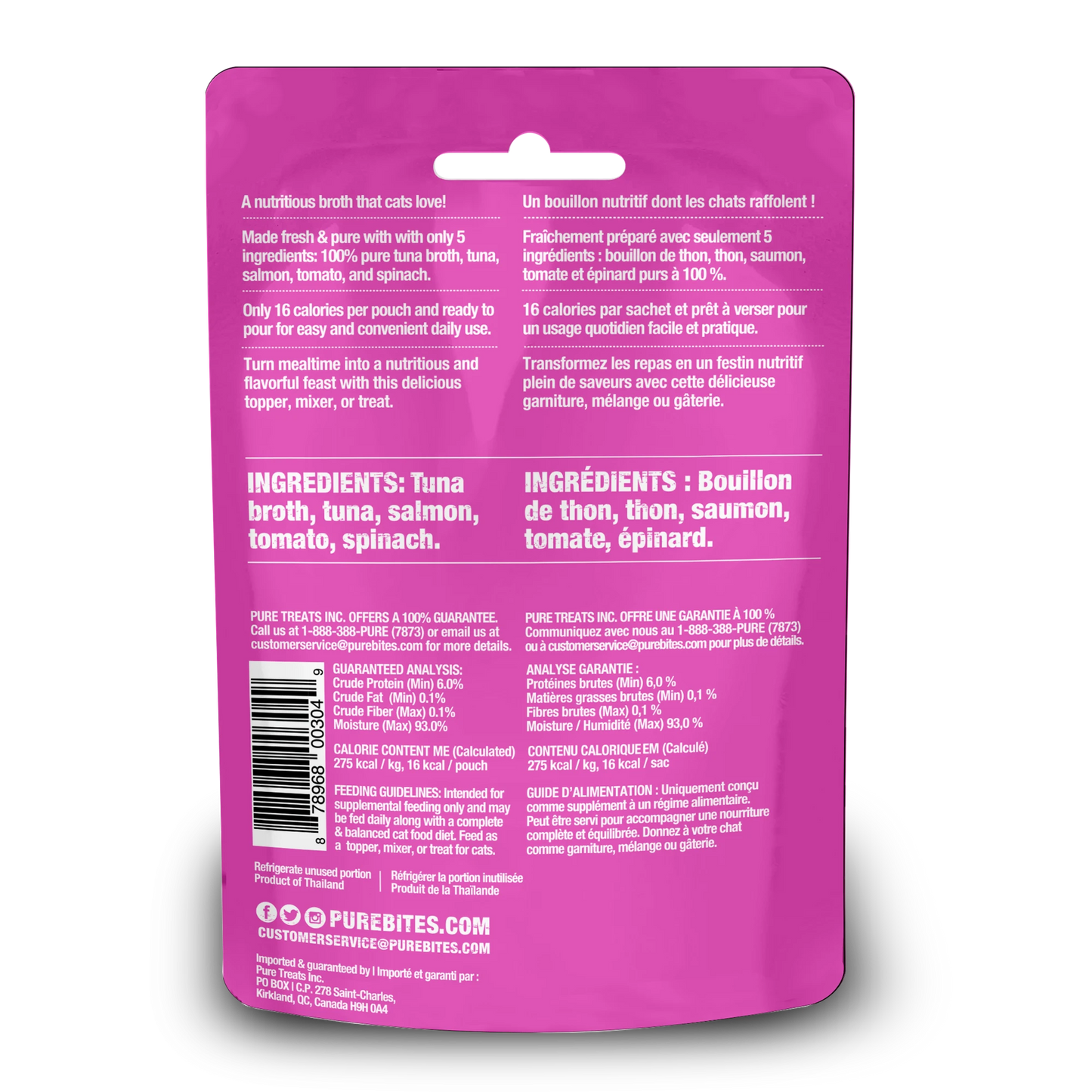 Broths -Tuna, Salmon & Vegetables