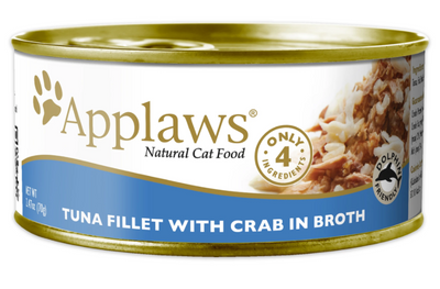 Tuna Fillet with Crab in Broth