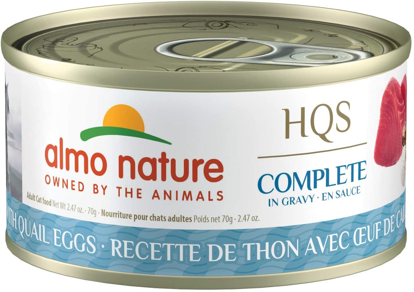 Almo Nature Complete - Tuna with Quail Eggs in Gravy, 2.47oz