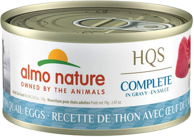 Almo Nature Complete - Tuna with Quail Eggs in Gravy, 2.47oz