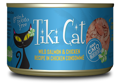 Tiki Cat® Luau™ Wild Salmon & Chicken