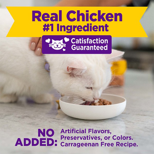 Wellness® Appetizing Entrées™ Shredded Chicken Recipe in Sauce Wet Cat Food