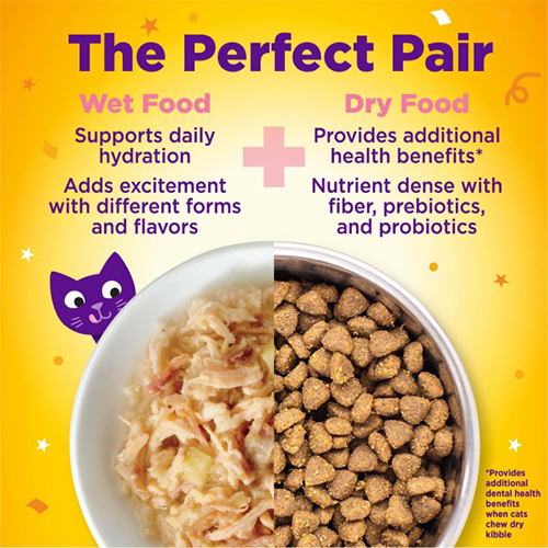 Wellness® Appetizing Entrées™ Shredded Chicken & Duck Recipe in Sauce Wet Cat Food