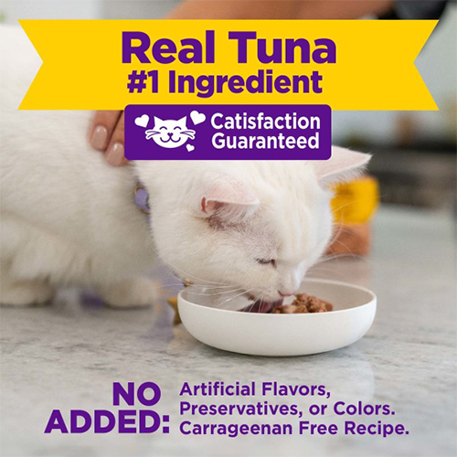 Wellness® Appetizing Entrées™ Flaked Tuna, Mackerel & Shrimp in Broth Wet Cat Food