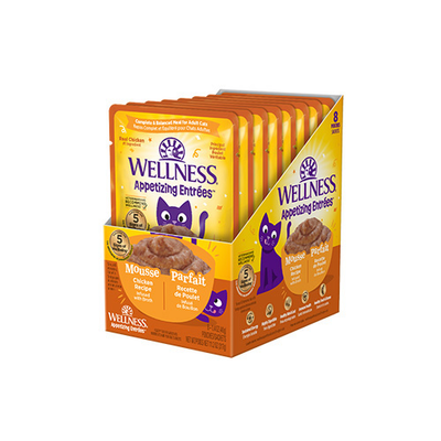 Wellness® Appetizing Entrées™ Mousse Chicken Recipe Infused with Broth Wet Cat Food