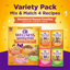 Wellness® Appetizing Entrées™ Shredded & Mousse Favorites, Poultry Variety Pack Wet Cat Food