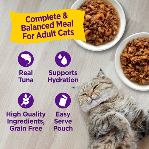 Wellness® Appetizing Entrées™ Flaked Favorites, Seafood Variety Pack Wet Cat Food