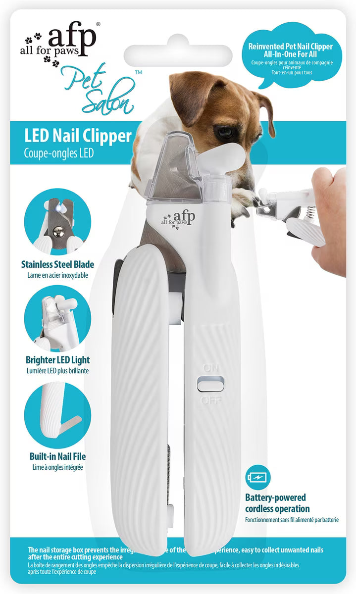 ALL FOR PAWS Pet Salon LED Nail Clipper