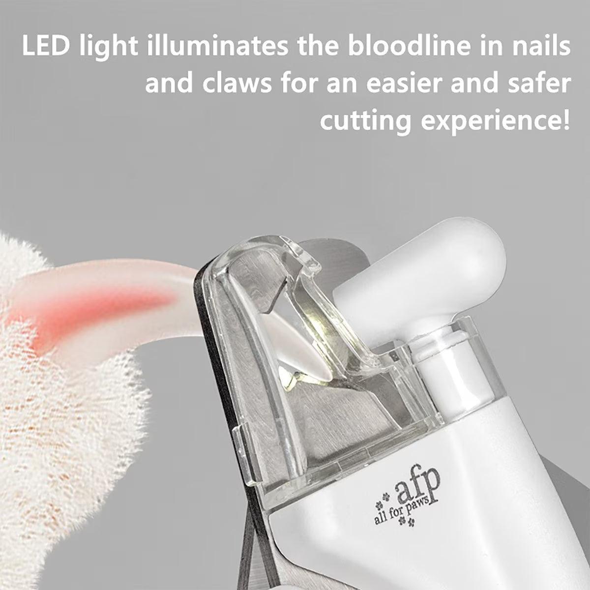 ALL FOR PAWS Pet Salon LED Nail Clipper