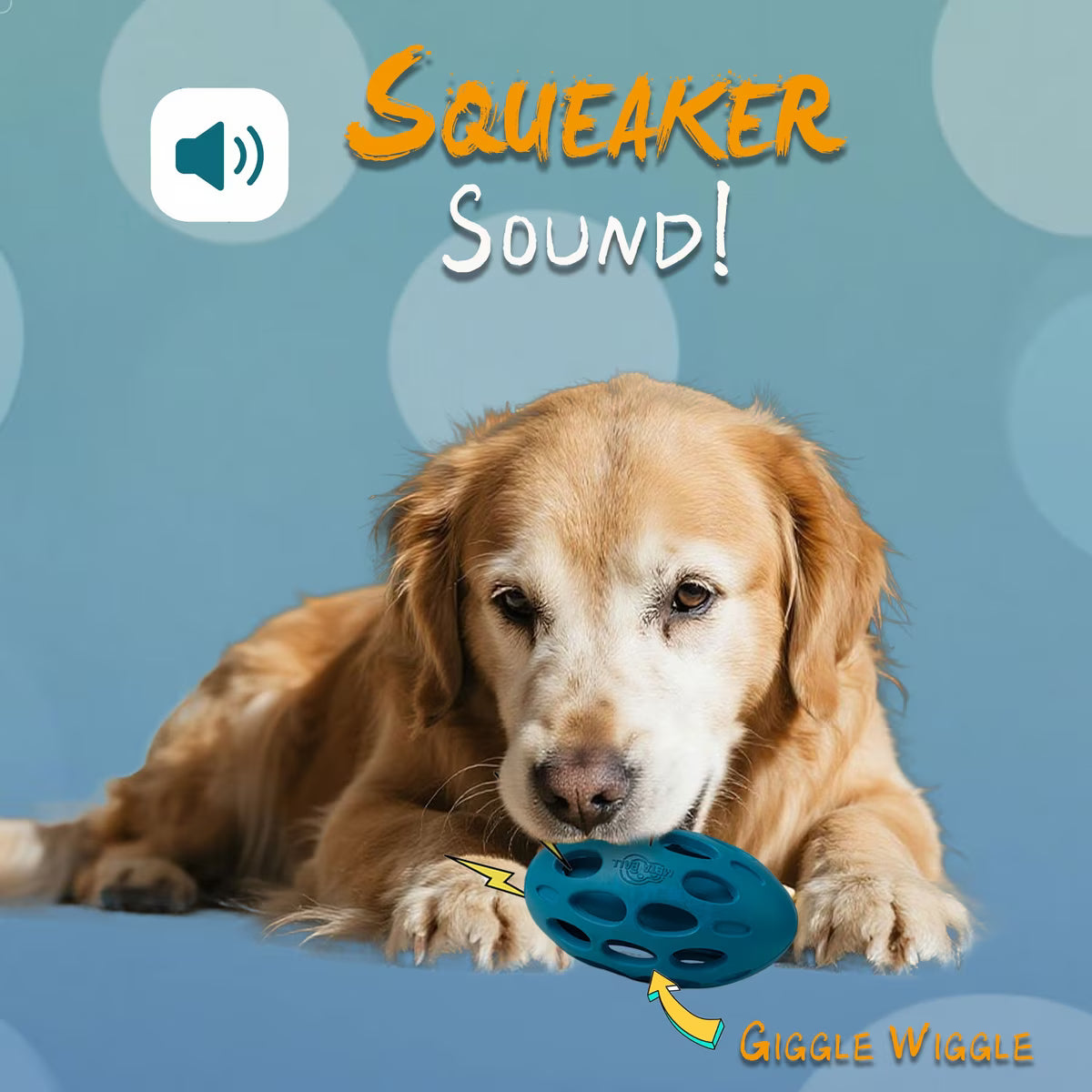 ALL FOR PAWS Meta Ball Wiggle Holey Roller