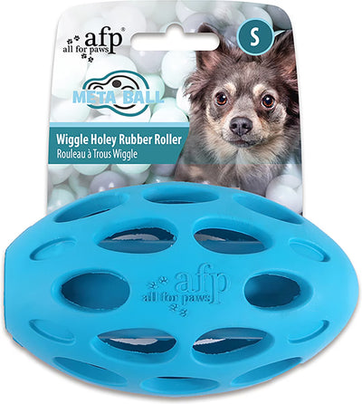ALL FOR PAWS Meta Ball Wiggle Holey Roller