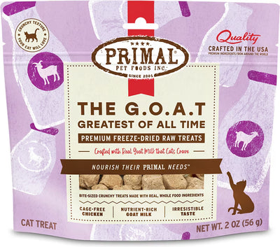 Primal The G.O.A.T Chicken and Goat Milk Cat Treats 2oz