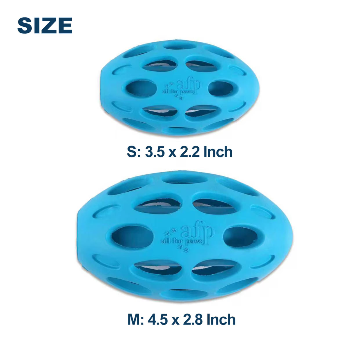 ALL FOR PAWS Meta Ball Wiggle Holey Roller