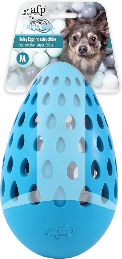ALL FOR PAWS Meta Ball Holey Egg Indestructible
