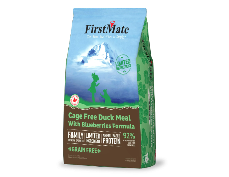 Cage Free Duck Meal & Blueberries Formula Dry Food