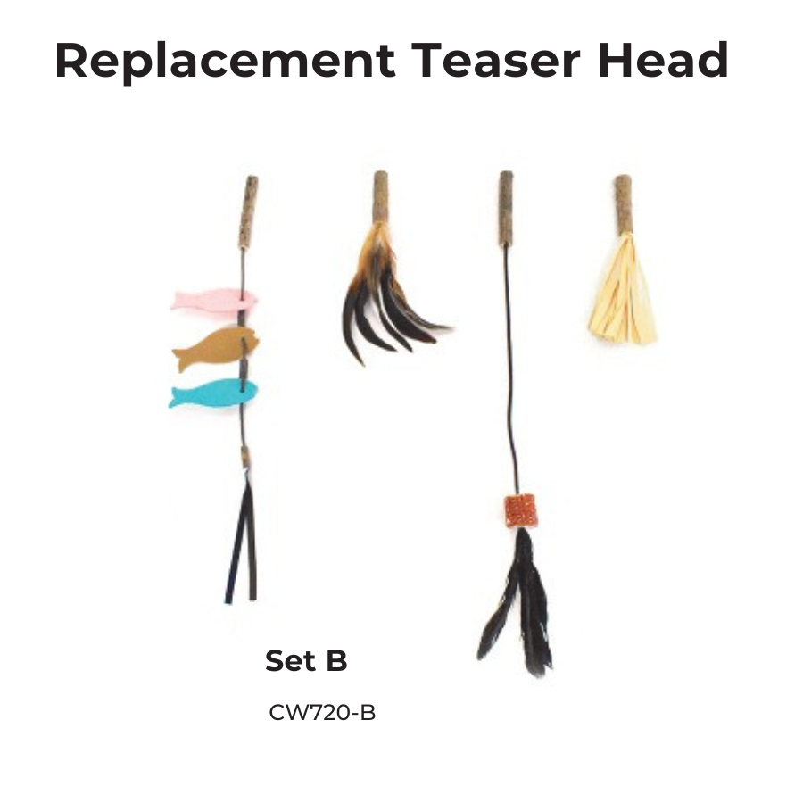 CATWANT Chirping Edition extra long cat teaser