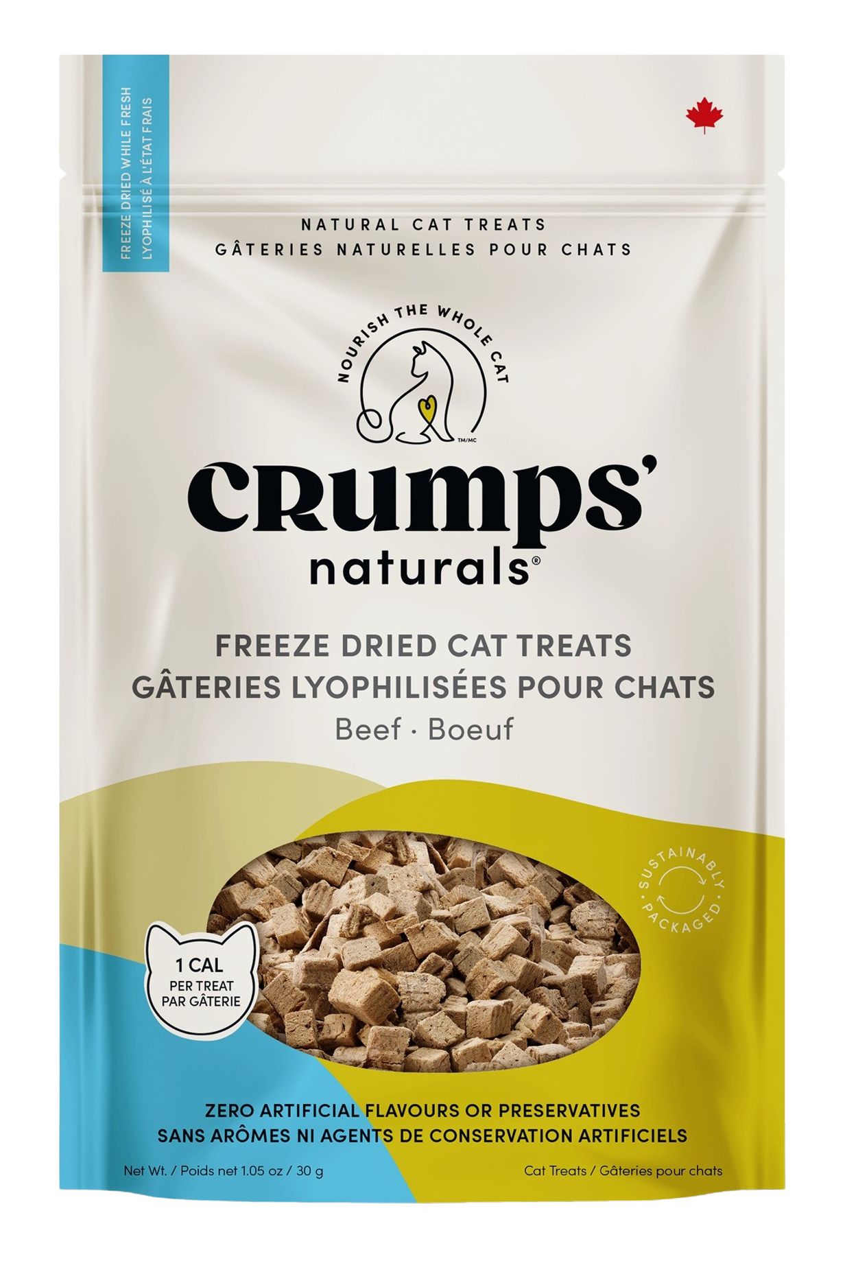 Crumps Freeze Dried Beef Cat Treats
