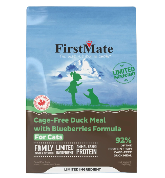 Cage Free Duck Meal & Blueberries Formula Dry Food